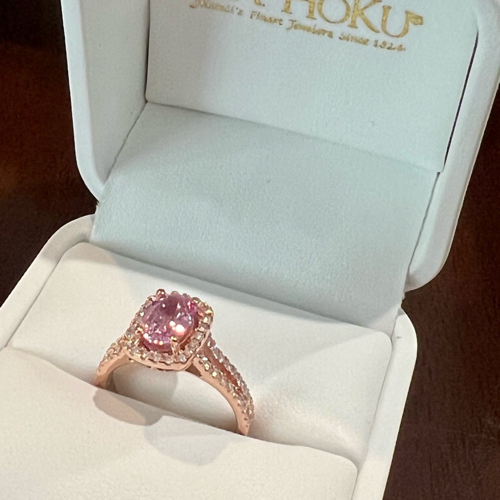 Custom Na Hoku ring